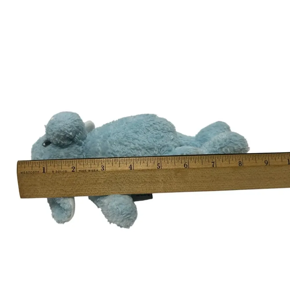 Baby Gund Blue Jiggles Puppy Dog Plush Stuffed Animal 5767
